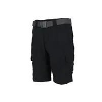 short de randonnée columbia sportswear pantacourt bermuda columbia silver ridge ii blk short cargo noir taille : 38