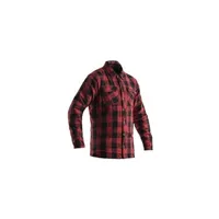 accessoires de sports motorisés rst veste lumberjack kevlar ce textile rouge taille 2xl homme