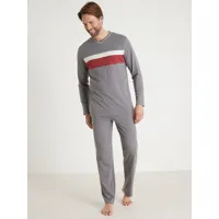 pyjamas jersey pur coton lot de 2
