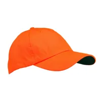 casquette chasse orange 100 - solognac