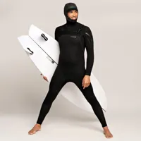 combinaison de surf 900 néoprène 5/4 mm cagoule homme. - olaian