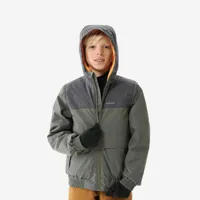 veste hiver chaude et imperméable de randonnée - sh100 -3,5°c - enfant 7-15 ans - quechua