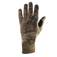 gants chasse polyester fin - furtiv 500 - camouflage - solognac