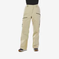 pantalon de ski femme fr100 - beige - wedze