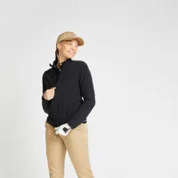veste golf coupe-vent déperlant femme - rw500 noir - inesis