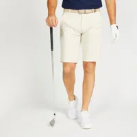short golf homme - ww500 beige - inesis