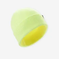 bonnet de ski enfant - fisherman - jaune fluo - wedze