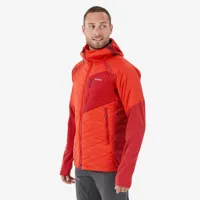 doudoune hybride synthétique alpinisme homme- sprint orange - simond