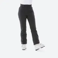 pantalon de ski respirant qui assure la liberté de mouvement femme, 900 noir - wedze