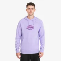 sweat à capuche los angeles lakers homme/femme - hoodie 900 nba violet - tarmak