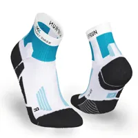 chaussettes de running run900 x blanc/bleu - kiprun