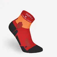 chaussettes de running run900 x rouge/orange - kiprun