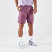 short de tennis homme respirant - artengo dry violet - artengo