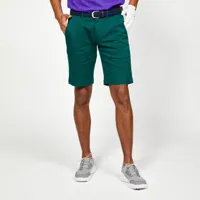 short chino golf homme - mw500 vert cyprès - inesis
