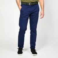 pantalon chino golf coton homme - mw500 bleu - inesis