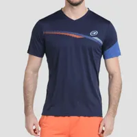 t-shirt de padel manches courtes technique homme - bullpadel letra bleu - bullpadel