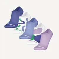 chaussettes de sport basses artengo rs 160 couleurs lot de 5 - artengo