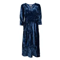 robe longue manches longues velours femme stella forest