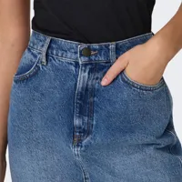 jupe en jeans longue onlcilla en coton femme only
