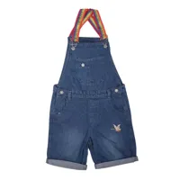 short salopette en jean avec bretelles multicolore enfant chevignon
