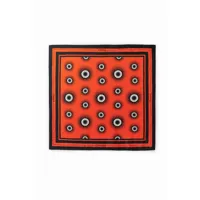 foulard carré géométrique