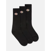 dickies chaussettes valley grove unisex noir size 39-42