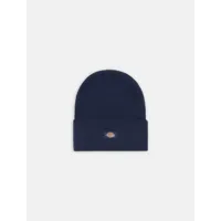 dickies bonnet à revers unisex bleu encre size one size