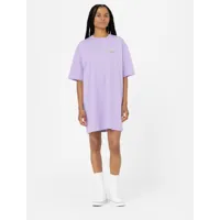 dickies robe t-shirt mapleton femme rose violet size xxs