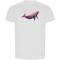 kruskis whale eco long sleeve t-shirt blanc s homme