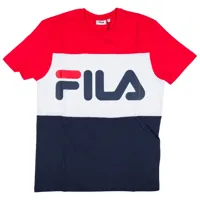 fila day short sleeve t-shirt multicolore m homme