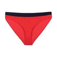 superdry sport brief bikini bottom rouge m femme