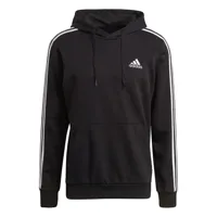 adidas essentials 3 stripes hoodie noir xl / regular homme