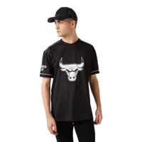 new era nba team logo oversized chicago bulls short sleeve t-shirt noir xl homme
