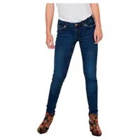 noisy may eve low waist pocket piping vi878 jeans bleu 32 / 32 femme