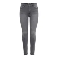 jdy new nikki life regular skinny jeans gris l / 32 femme
