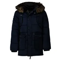 superdry chinook 2.0 jacket bleu s homme