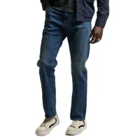 superdry tailored straight jeans bleu 36 / 32 homme