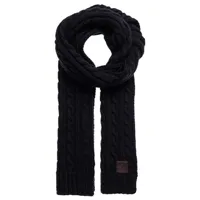 superdry trawler cable scarf noir  homme