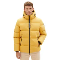 tom tailor 1037350 recycled down puffer jacket jaune m homme