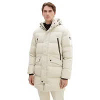 tom tailor 1037357 recycled down puffer parka beige 3xl homme