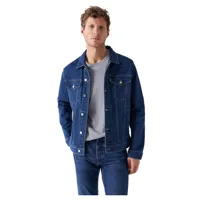salsa jeans s-activ regular fit denim jacket bleu xl homme