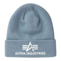 alpha industries 3d beanie gris  homme