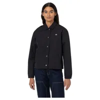 dickies oakport cropped coach jacket noir xl femme