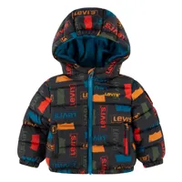 levi´s ® kids core aop baby puffer jacket multicolore 3 years garçon