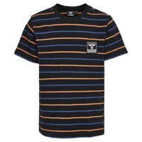 hummel stripe short sleeve t-shirt multicolore 11 years garçon