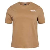 hummel legacy regular plus short sleeve t-shirt marron 3xl femme