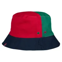 redgreen viola bucket hat vert,rouge m-l homme