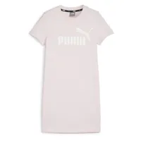 puma ess+ logo short sleeve dress rose 5-6 years fille
