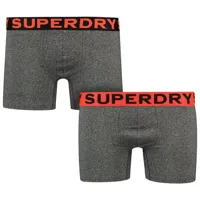 superdry boxer 2 units gris xl homme