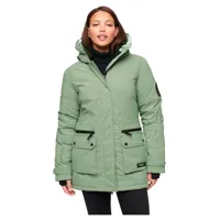 superdry city padded jacket vert xl femme